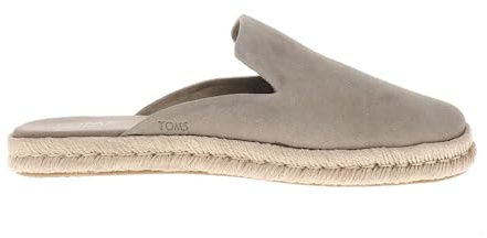 TOMS Santiago Damen Espadrille Pantoletten, leger, Grau, Größe 43 B