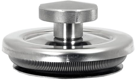 ALLINOX Tappo Per Ispezione HT Alte Temperature Canna Fumaria In Acciaio INOX Con Molla Per Tubo Uscita Fumi e Sistemi Camino (DN 180)