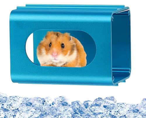 Tunnel di raffreddamento per criceti, casetta per criceti, raffreddamento istantaneo, giocattoli a tunnel per piccoli animali, per piccoli animali, per conigli nani, furetti, scoiattoli