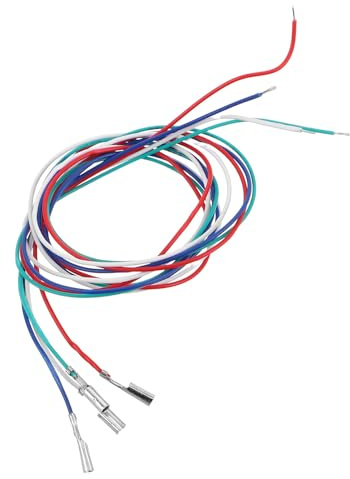 Alipis Testina Giradischi in Rame 4 Pezzi Cavi di Sostituzione e Facile Installazione Trasmissione Audio Stabile per Giradischi e Phonograph