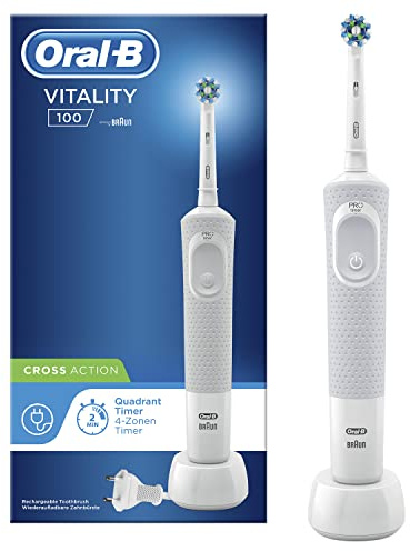 Oral B Elec Pro 600 White & Clean Brosse à Dents Électrique Rechargeable