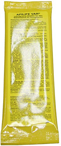 Germerott Bienentechnik 50 mal Api Life VAR Streifen zur Behandlung der Varroa Preis pro Stück 3,30 Euro