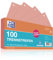 Oxford Trennstreifen, aus Karton, gelocht, 190 g/m², rot, 100 Stück