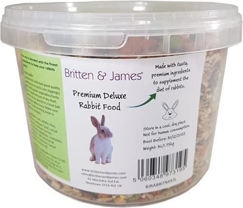 Premium Deluxe Rabbit Food Mix by Britten & James (1.75kg)