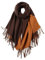 MaaMgic Schal Damen Pashmina Stola Warm Zweifarbig mit quasten/fransen Tücher für Frauen Abendkleider Hochzeit Festlich xxl Schals Herbst Winter Einfarbig Deckenschal MEHRWEG