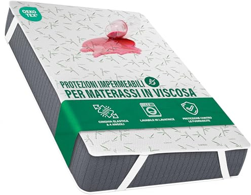 Utopia Bedding Protège Matelas 140 x 200 x 30 cm Imperméable, Viscose Douce, 4 Coins Elastiques, Certifié Oeko TEX, Alèse Drap Housse, Matelas Couvre, Respirant