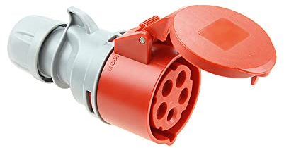 CETAC 3P+N T 32A 400V~IP44 903154A Air Base, perfekt för säkra elinstallationer, vattentät och hållbar, perfekt för industriella utomhusmiljöer.