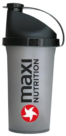 MaxiNutrition Proteine Shaker per bevande proteiche, 500 ml, nero