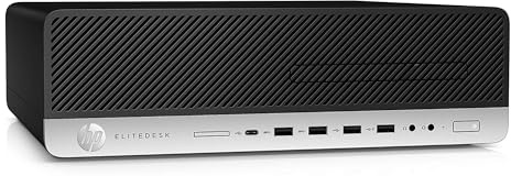 HP, Pc Desktop SFF Pronto All'Uso, Computer Pc Fisso Intel i5-8500 6 Core 3 GHz, Ram 16Gb, SSD 256Gb, Wi-FI, Libre Office, Win 11 Pro (Ricondizionato)