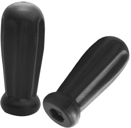 SOPOTUTU 2stücke Tischfußballgriff Achteckig Kunststoff Ersatz Griffe Für Tabletop Spiel Foosball Zubehör Teil Installieren Kompatibel