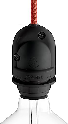 EIVA, la première douille d'extérieur E27 IP65 au monde qui peut-etre câblée - Noir