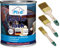 Plid® Bootslack Farblos Glänzend für Holz - Klarlack Holz Wasserfest - Küchenarbeitsplatte lackieren - Lack für Parkett, Treppen, Gartenmöbel und Theken - Holzlack Yachtlack - Made in Germany 0,75l