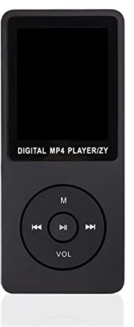 Daoco Lecteur MP3 avec écran, lecteur MP3 64 Go, lecteur de musique portable avec écran de 1,8 pouces, lecteur de musique MP3 avec radio FM pour enfants et adultes