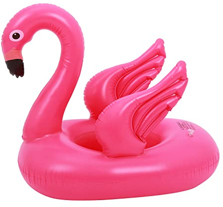 Flamingo Gigante Inflable Piscina Flotador Piscina Anillo Juguetes Piscina Tubo Agua Juguete balsa Tumbona Verano Playa natación Flotador para niños 1-5 años