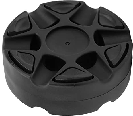 NOENNULL Roller Hockey Puck Street Hockey Puck Inline Glänsande Platt Tät Struktur Plast Sport Utomhus Street Puckar för Daglig Rullskridskoträning