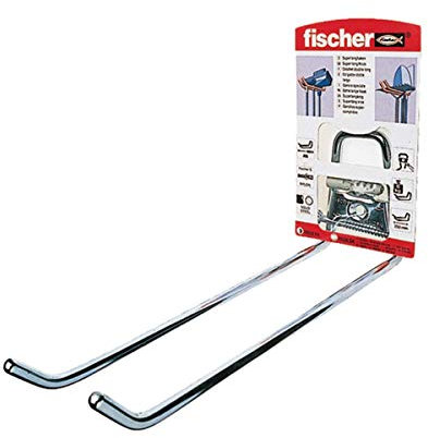 Fischer Gancio Extra Lungo Sh, Ganci da Parete per Garage, Ganci da Parete in Metallo Resistente, Gancio Multiuso da 250 Mm
