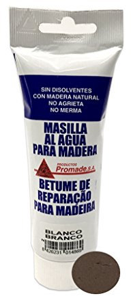 PROMADE - Emplaste en tubo para madera color sapeli