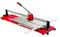 Stanzmaschine Fliesenschneidemaschine 20 11 32 Zuschnitt kariert rot 900 mm
