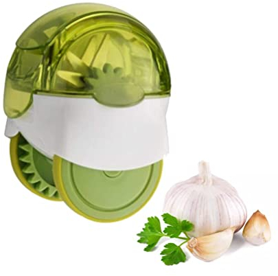 1PC Manuale Aglio Chopper Roller Cutter Aglio Pressa Verdura Frutta Tritacarne Aglio Zenzero Chili Masher Strumento Cucina Domestica