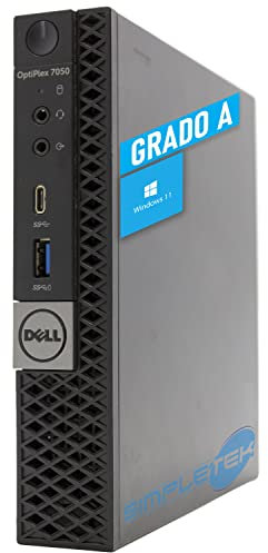 Micro PC Desktop DELL OptiPlex 7050 | Core i7 bis 4,20 GHz Windows 11 Pro | 16 GB RAM SSD 256 GB | USB TypeC HDMI Mini Computer Festes Unternehmen Büro Schreibtisch (überholt)