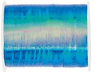 Unique 48639 - Geschenkband – 45,5 m – Blau Schillernde Farbe – 1 Stück (1 Packung)