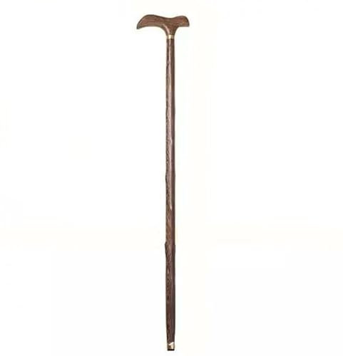 Bastón de madera maciza, bastón de madera maciza, muletas de madera de secuoya, bastón para personas mayores de wengué, bastones para caminar, andador de madera para personas mayores, adultos mayores