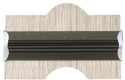 Johnson Level & Tool 2206 Contour Gauge, Silver, 1 Gauge