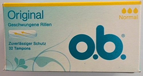 o.b. Original Tampons Normal, 1er Pack (1 x 32 Stück)