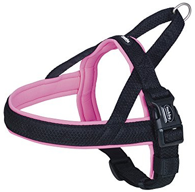 Nobby, pettorina per cani, tipo norvegese, modello Mesh Preno L-XL(L: 68-85 cm + 54 cm; B: 40/45 mm) rosa