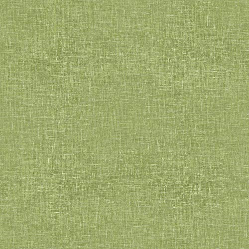 Arthouse Moss Green Textured Linen Wallpaper - Subtle Sheen Bounces Light Back Into The Room - Designed to Look Like Fabric - Feature Wall or All Over - Great Wallpaper Choice for Any Room - 676008