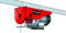Einhell Seilhebezug TC-EH 250-18 (500 W, max. Tragkraft 250 kg, max. Hubhöhe 18 m, Bedienungsschalter mit Not-Aus, 18 m Drahtseil, Umlenkrolle mit Lasthaken und Sicherheitsbügel)