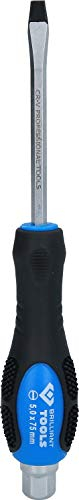 BRILLIANT TOOLS BT034802 Tournevis plat avec embout à frapper, 5,0 mm [Powered by KS TOOLS]
