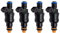WOZIES 4-teilige Einspritzdüse 0280150447 058133551 Für Audi A4 8D2 B5 8D5 1994-2001 A6 4B C5 1997-2005 Für V/W Passat 3B2 3B5