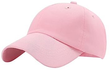 Toddler Sun Hat Toddler Baseball Hats for Boys and Girls(2-7 Years) Pink