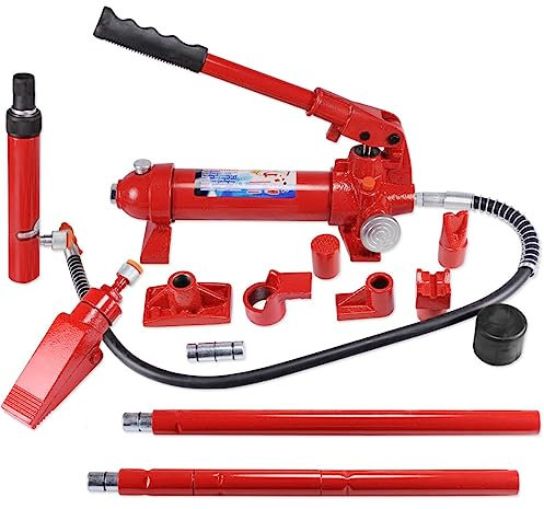 Varan Motors - XRD0701 Set per raddrizzare e rigonfiare carrozzerie pressa idraulica 4T