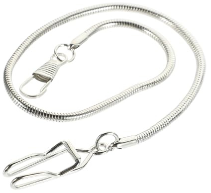 DEARMAMY Cadena de Reloj de Bolsillo Accesorios para Reloj de Bolsillo Accesorios para Relojes de Bolsillo Relojes de para Hombres Collar Punk Durante Relojes para Hombres