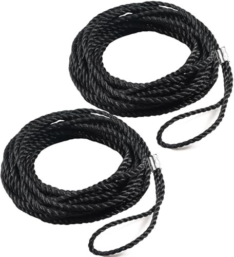 Extension Ladder Rope,Raplace for Werner AC30-2 All Extension Ladders Up to 40 Foot with Single Pulley,Parts #6316509,2-Pack