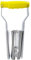 Jardineer Small Bulb Planter Tool- Compact Stainless Steel Transplanter for Bulbs, Seedlings & Flowers- Ergonomic Handle with Depth Markings - Durable Garden Planting Tool(Silver & Black)