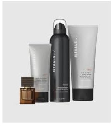RITUALS Homme Medium Set (Body Lotion 70ml + Shampoo & Body Wash 200ml + L'Essentiel Eau de Parfum 15ml + Shower Foam 200ml)