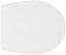 SEDILE WC IN TERMOINDURENTE PER GLOBO BOWL +55 FORMA 6 Bianco - Soft Close