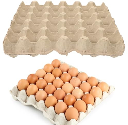 GALPADA Scatole per Uova in 30 Pezzi Riutilizzabili e Compatti Protezione da Urti Organizer per Frigorifero