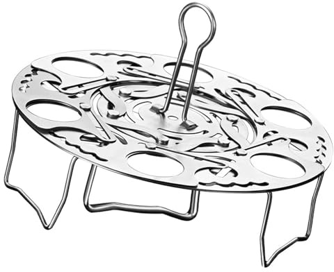 ZHAPEG 304Stainless Steel Espandibile Steamer Rack Pieghevole Regolabile Vapore Inserto Adatto per Varie Requisiti di Cottura