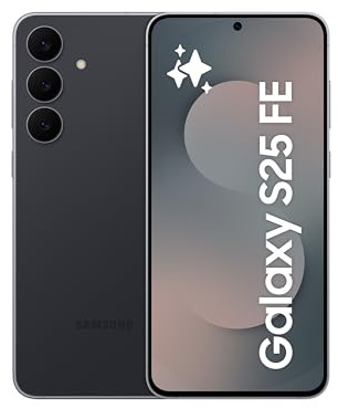 Samsung Galaxy S25 FE 256GB JetBlack AI Smartphone ohne Vertrag, AI Handy mit Android 15, 8 GB RAM, 256 GB Speicher ohne Simlock (JetBlack)
