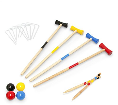 Krocket 66139 - Juego de críquet y croquet