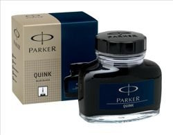 Parker Quink Bottled Ink Permanent 57ml Bottle Blue-Black Ref S0037490