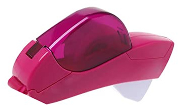 Automatisk självhäftande bandrulle Handheld One Press Cutter för presentförpackning, scrapbooking, bokmärke, hemmakontor, skola
