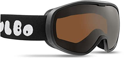 Julbo Spot - Maschera da Sci Unisex, 3-6 Anni, Colore: Nero
