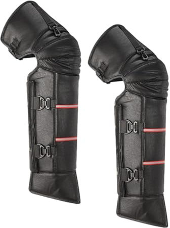 Amagogo Ginocchiere per moto calde invernali Ghette per gambe antivento per moto Protezioni per ginocchiere Protezioni per ginocchia impermeabili per bici da, Stile b