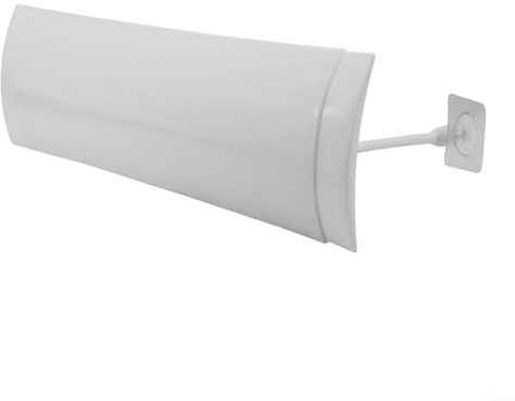 Deflector de aire ajustable de 180 grados para aire acondicionado montado en la pared, deflector de redireccionamiento de viento de CA, desviador de soplado directo en gancho, 58-104 cm retráctil