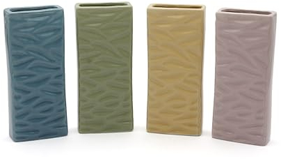 martini SPA - Il Coccio Humidificateur en céramique avec Crochet pour radiateurs, Forme Plate en Relief, Couleurs Assorties aléatoires, 25 x 4,5 x 9 cm, 355 g, 1 Une ité